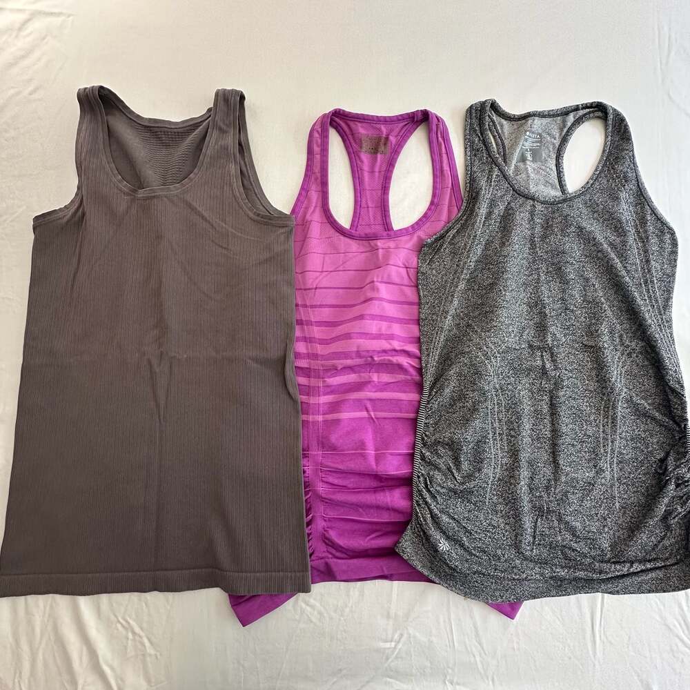 Athleta Performance Workout Tank Tops Bundle (3-Pack)
